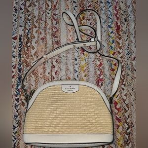 Kate Spade New York Sylvia Straw Dome Bag